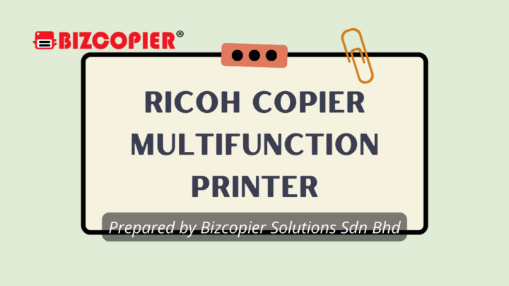 Ricoh Copier Multifunction Printer