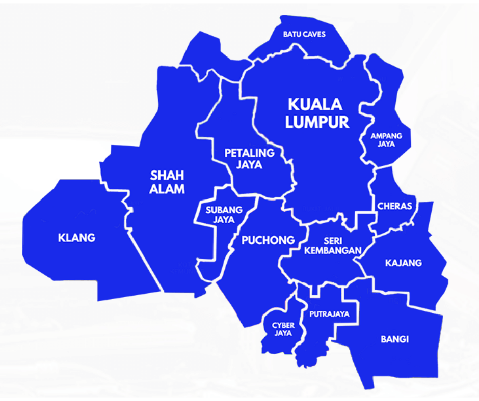 Service Area Map